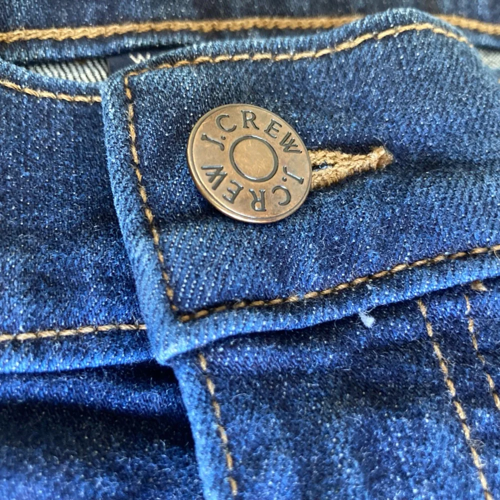 J. Crew Men's Deep Blue Straight Jeans
